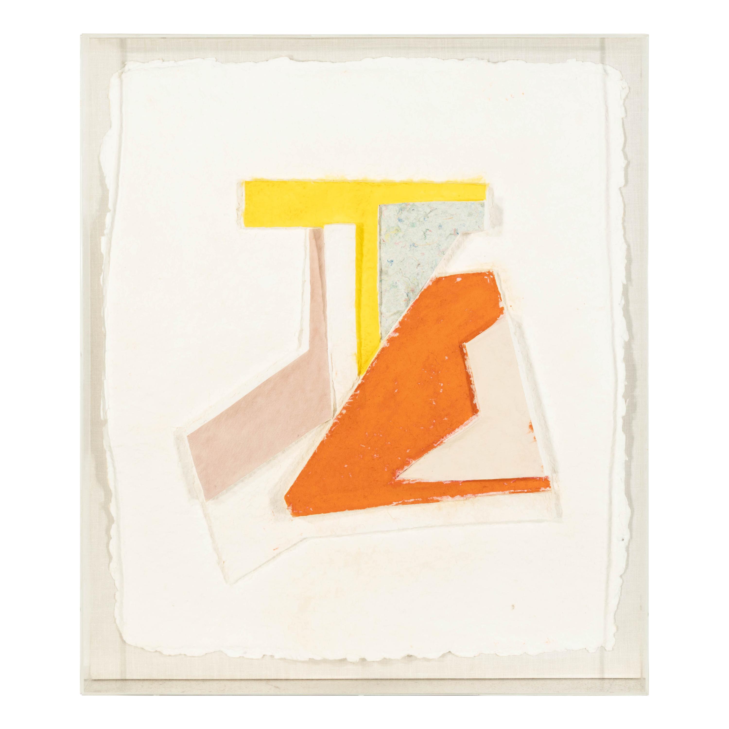 Frank Stella (American, b. 1936) — Nowe Miastro (IV) (from the Paper Relief Project ), 1975