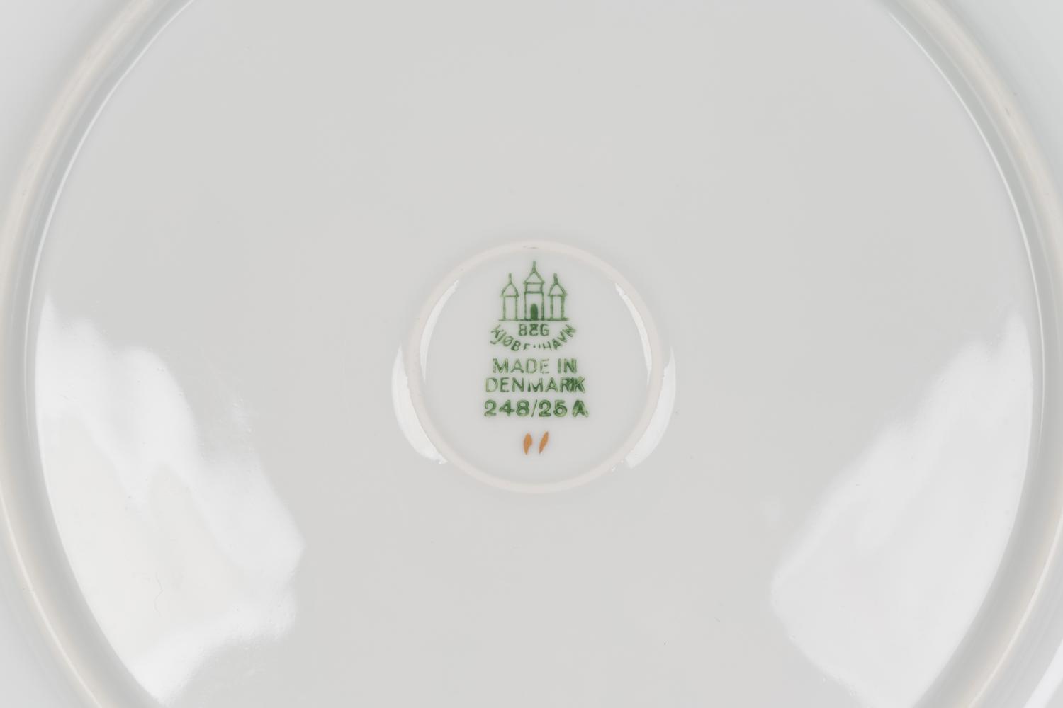 A Bing and Grondahl Hazelnut Porcelain Dinner Service