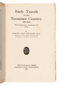 [TENNESSEE]. A group of 10 works, including: