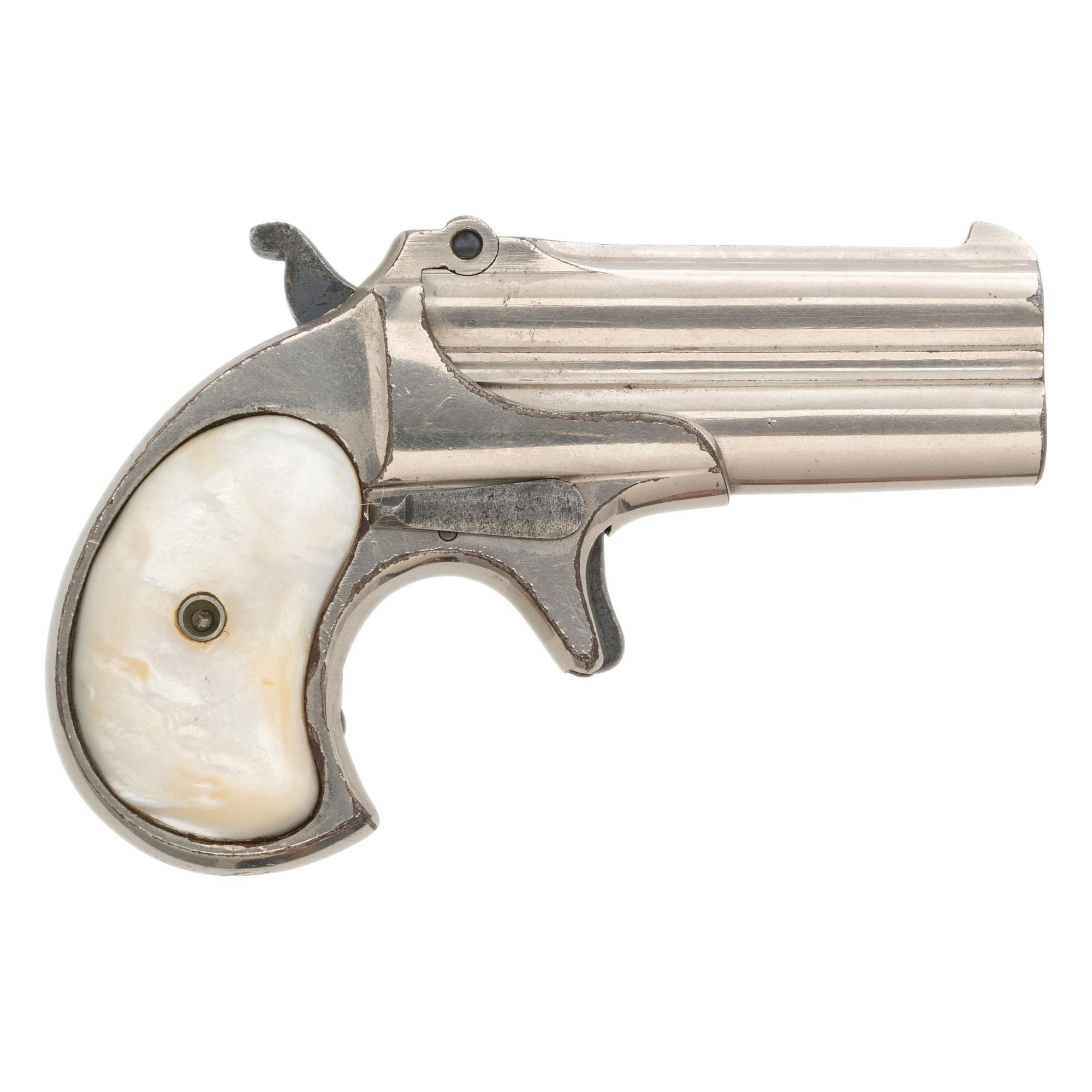 **Remington Model 95 Over & Under Derringer with Mother of Pearl Grips