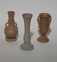 A Group of Seven Haeger Pottery Table Articles Height of tallest 9 1/2 inches. — 1940s