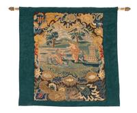 A Continental Needlepoint Panel — EARLY 20TH CENTURY
