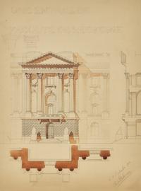 Entrée de la Faculté de Médecine, Université de Paris