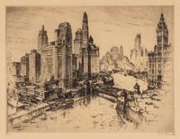 Anton Schutz (German/American, 1894-1977) — Five Etchings