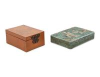 Two Chinese Rectangular Boxes
