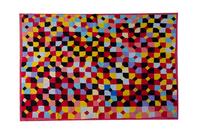 An American Bow Tie Quilt, attributed to Della Settles Robinson, 85 x 65 inches.