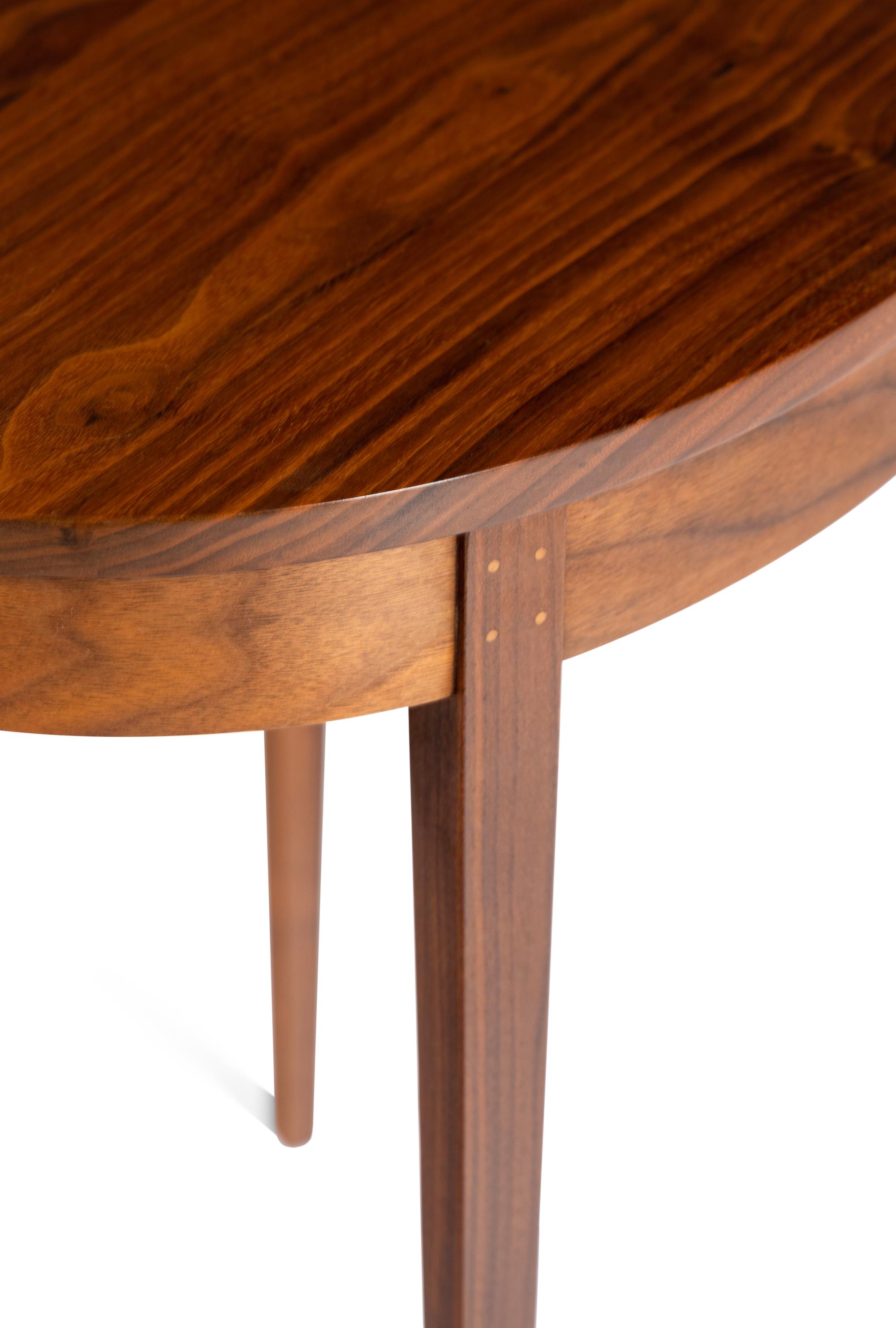 Pair of Occasional Tables Minimus – Oval , 2009 Thos. Moser Cabinetmakers, Auburn, Maine
