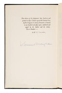 Maugham, W. Somerset (1874-1965). The Judgement Seat . London: The Centaur Press, 1934.