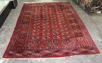A Bokhara Wool Rug 8 feet 10 inches x 5 feet 1 inch.