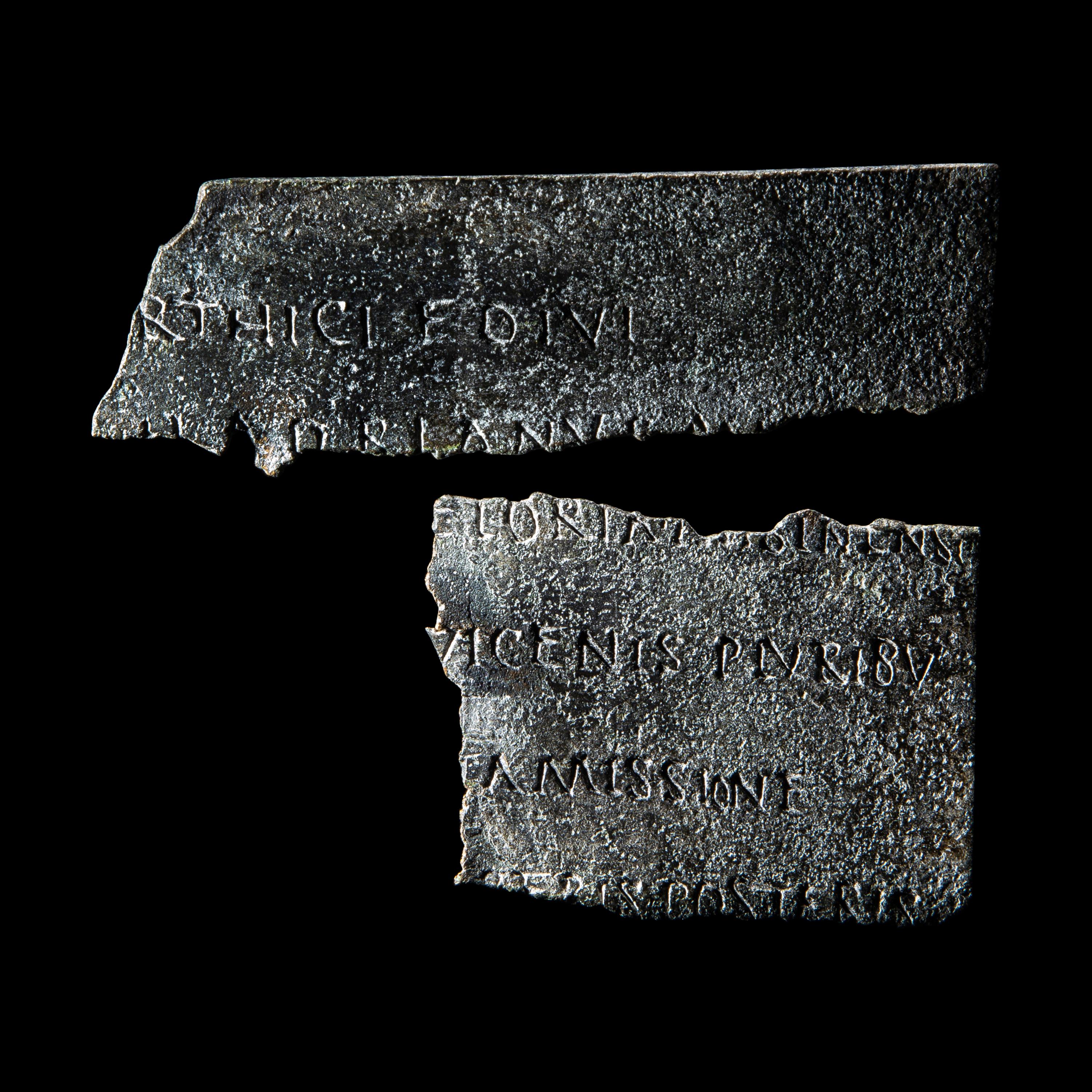 Two Roman Bronze Military Diploma Fragments for the Fleet of Misenum