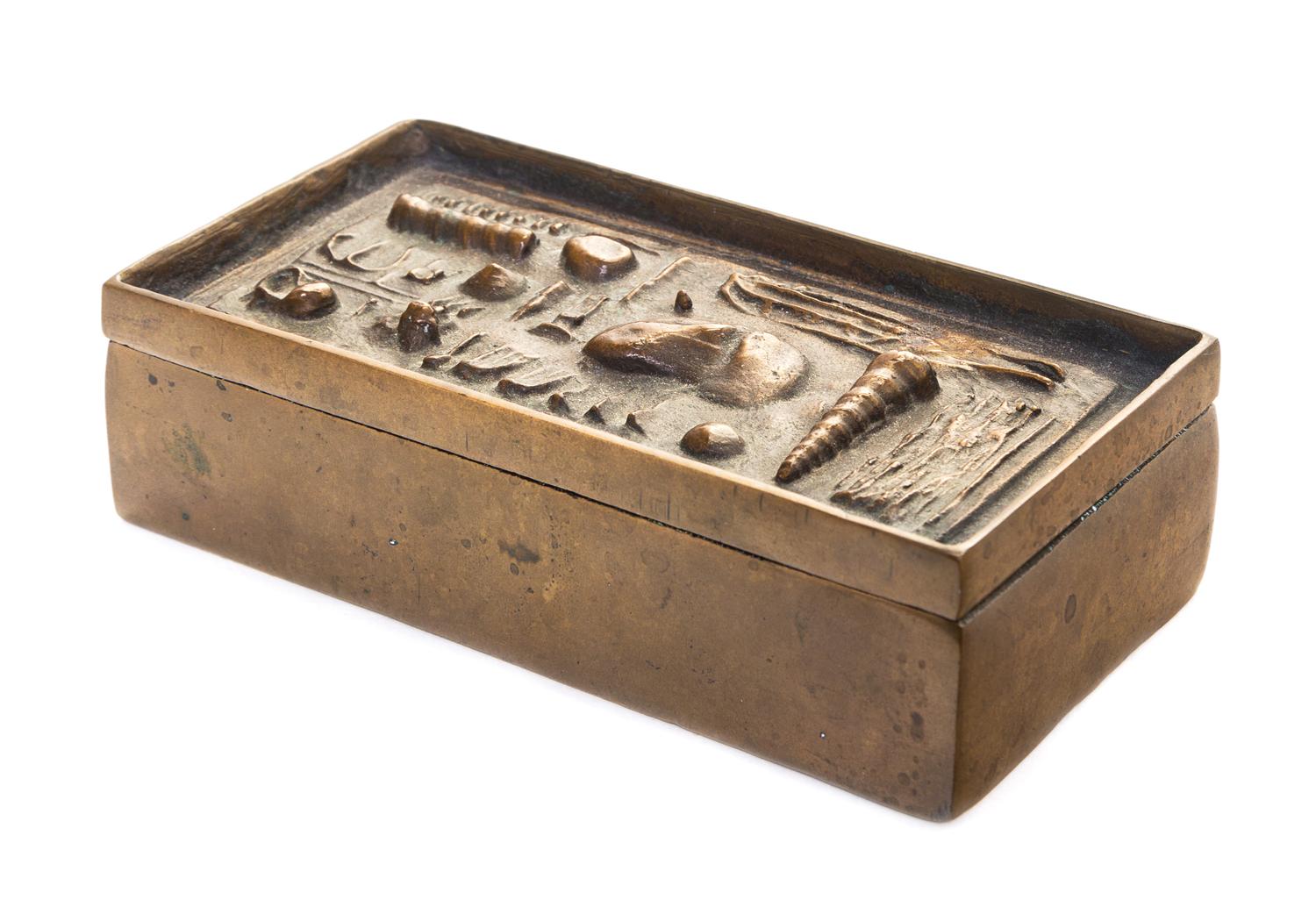 Arnaldo Pomodoro, (Italian, b. 1926), Box and Cover, circa 1960s