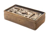 Arnaldo Pomodoro, (Italian, b. 1926), Box and Cover, circa 1960s