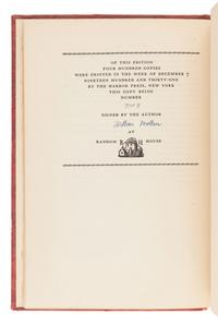 FAULKNER, William (1897-1962). Idyll in the Desert . New York: Random House, 1931.