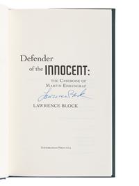 BLOCK, Lawrence (b. 1938). A group of 6 works by Block, ALL FIRST EDITIONS, ALL SIGNED OR INSCRIBED, comprising: