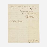 [Americana] Whitney, Eli Autograph Letter, signed
