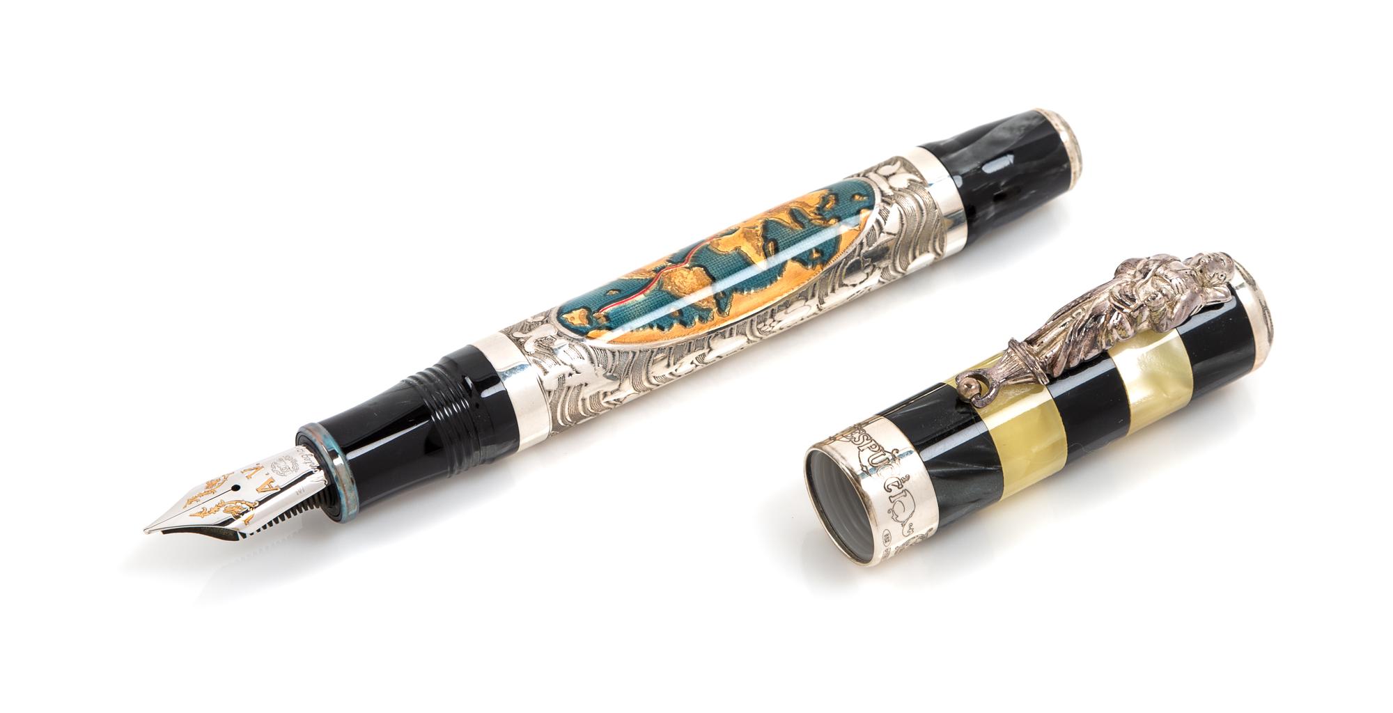 A Montegrappa Amerigo Vespucci: Voyage to Auckland Limited Edition Fountain Pen