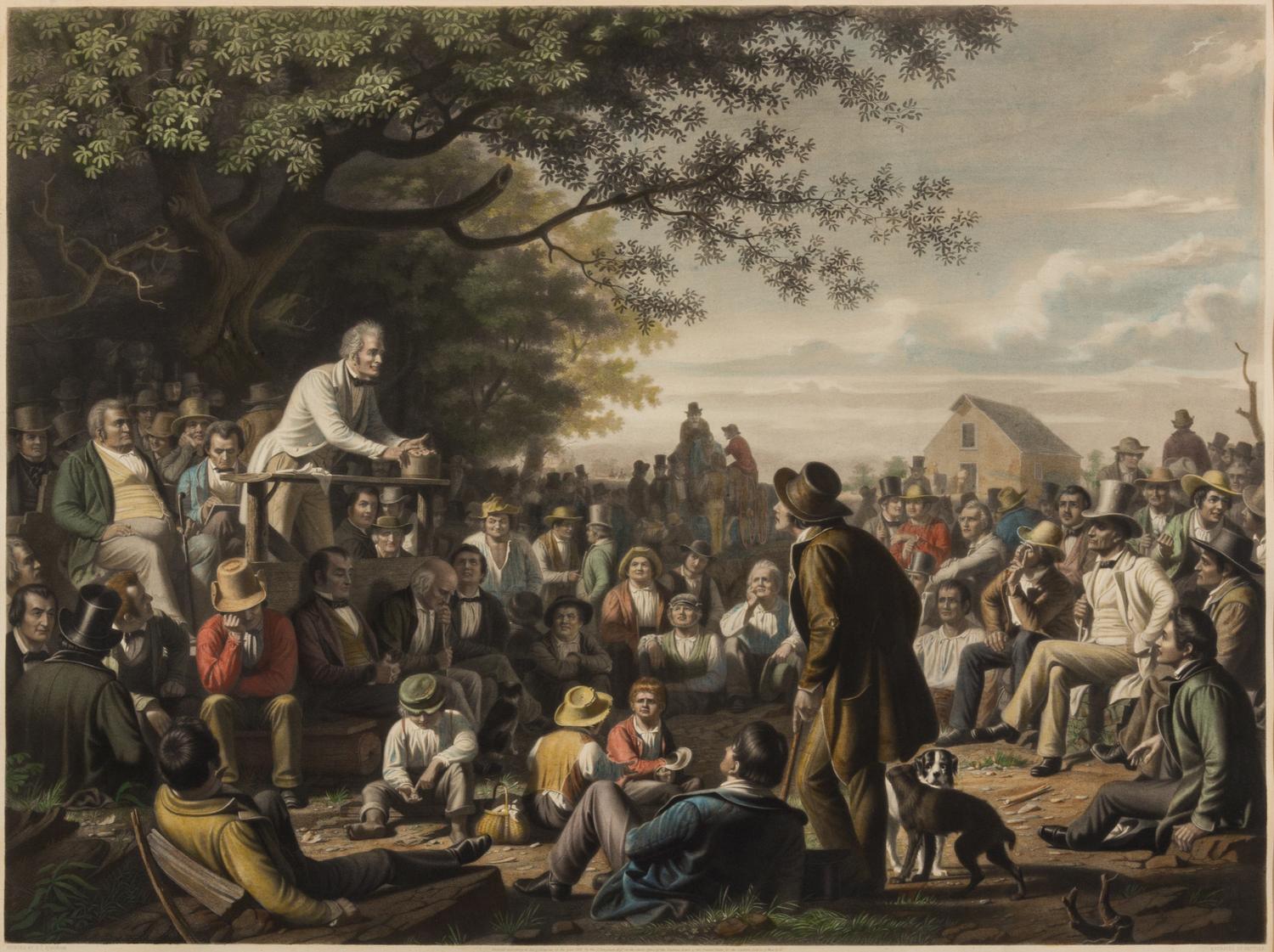BINGHAM, George Caleb (1811-1879), after -- Gautier, engraver