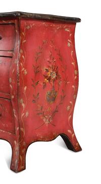 An Italian Painted Chest of Drawers