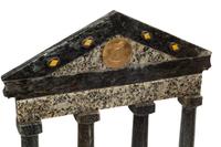 Four Grand Tour Style Marble Models of Ruins