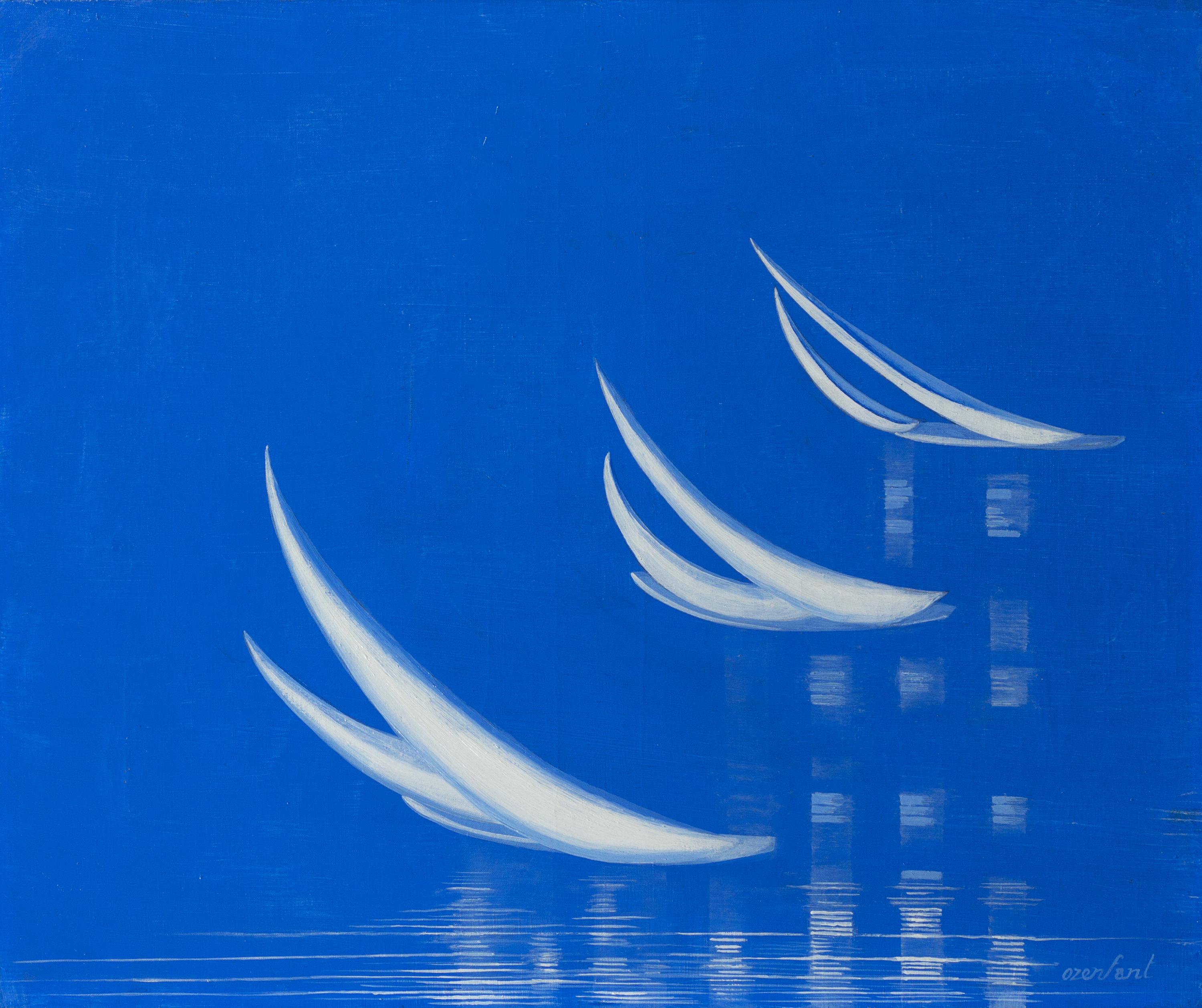 Amédée Ozenfant, (French, 1886-1966), 3 Yachts, 1959