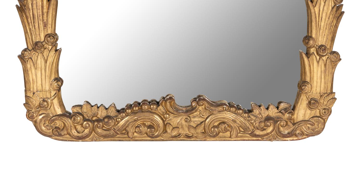 A Louis XVI Style Giltwood Mirror