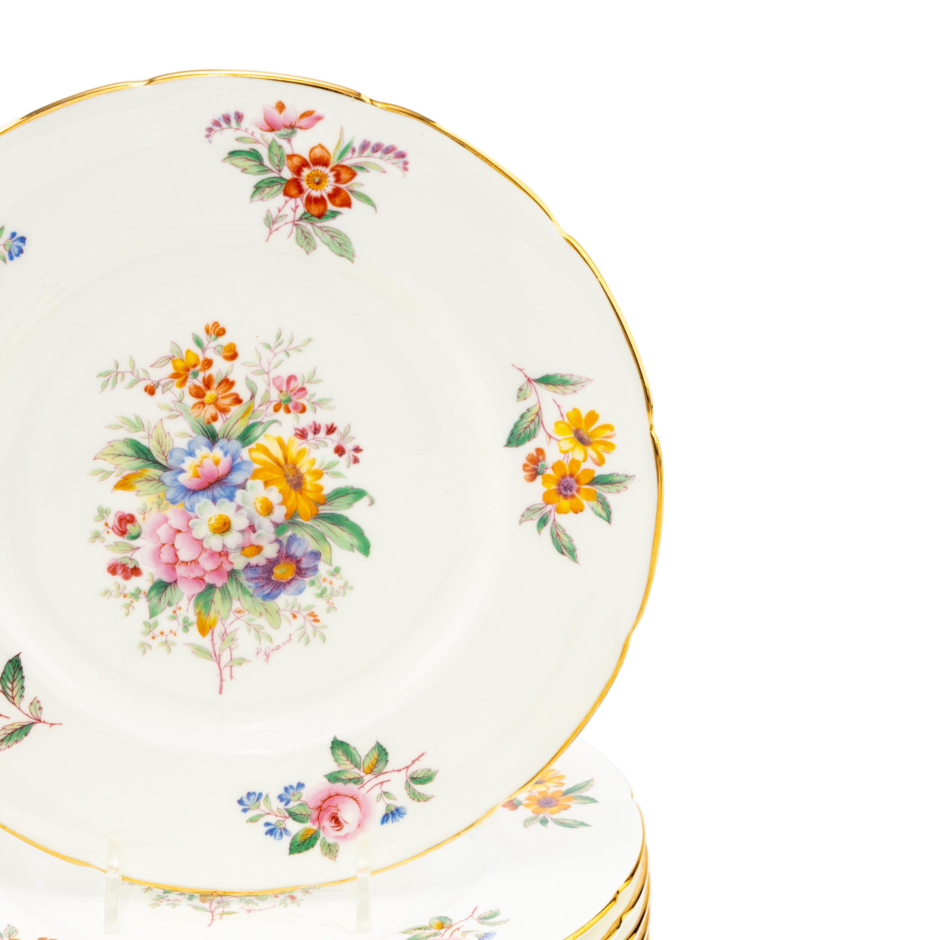 A Coalport Tea Service for Eight