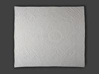 Two Whitework Bed Covers