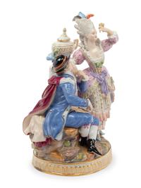 A Meissen Porcelain Figural Group