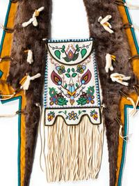 Beaded Bandolier Bag