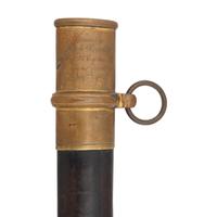 1862 Dated and Inspected Ames Model 1850 Foot Officers Sword with Presentation to Capt. Hugh Donnelly - 37th Mass Infantry - WIA Cold Harbor