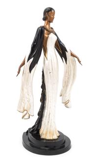 Erte (Romain de Tirtoff), (Russian/French, 1892-1990), Fireleaves, 1988 ed. 24/500