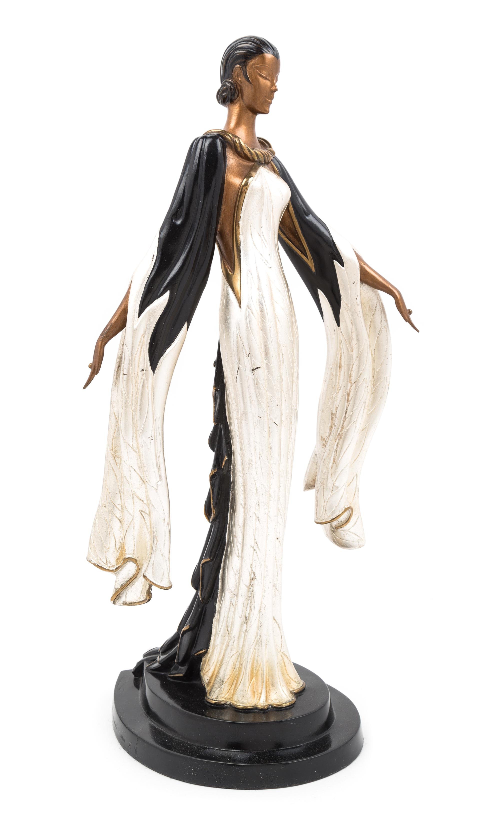 Erte (Romain de Tirtoff), (Russian/French, 1892-1990), Fireleaves, 1988 ed. 24/500