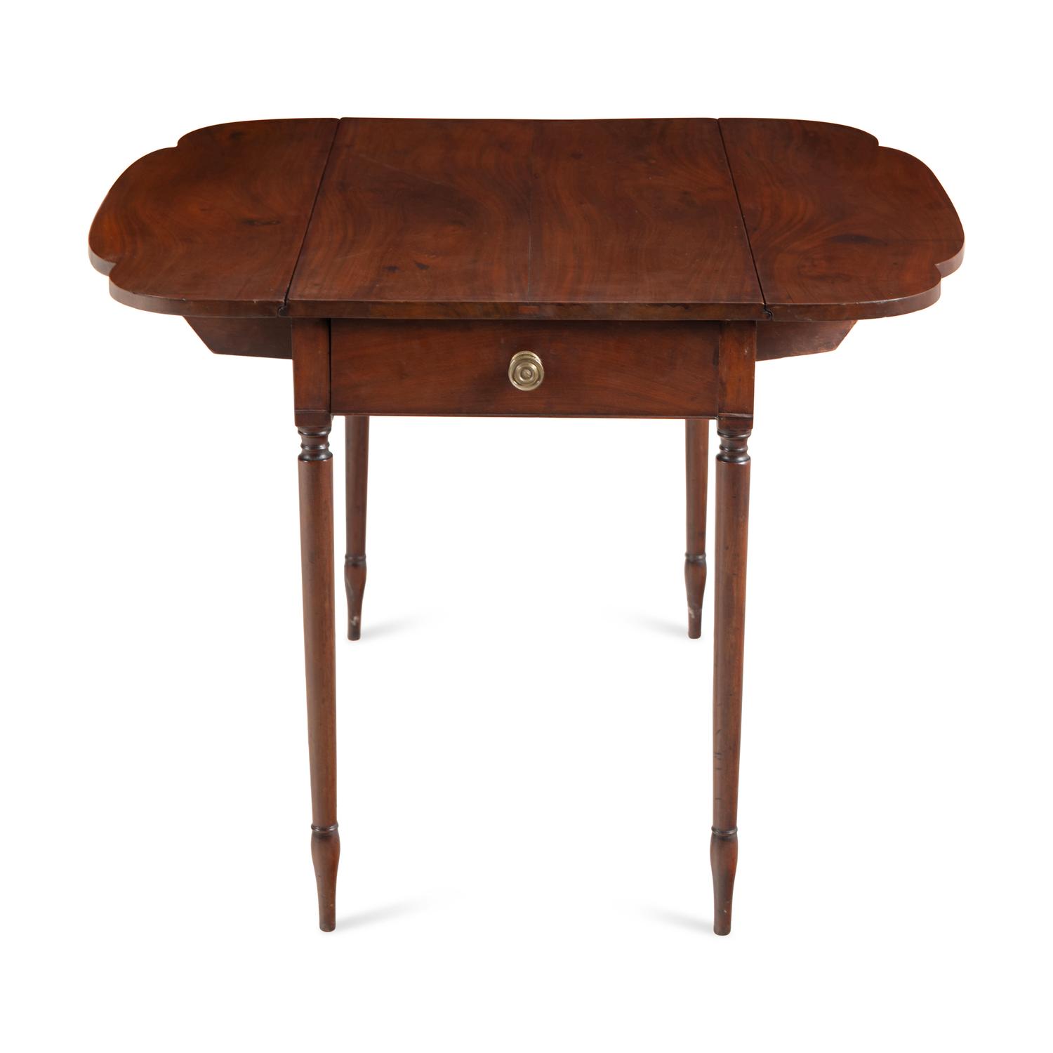 An American Mahogany Pembroke Table