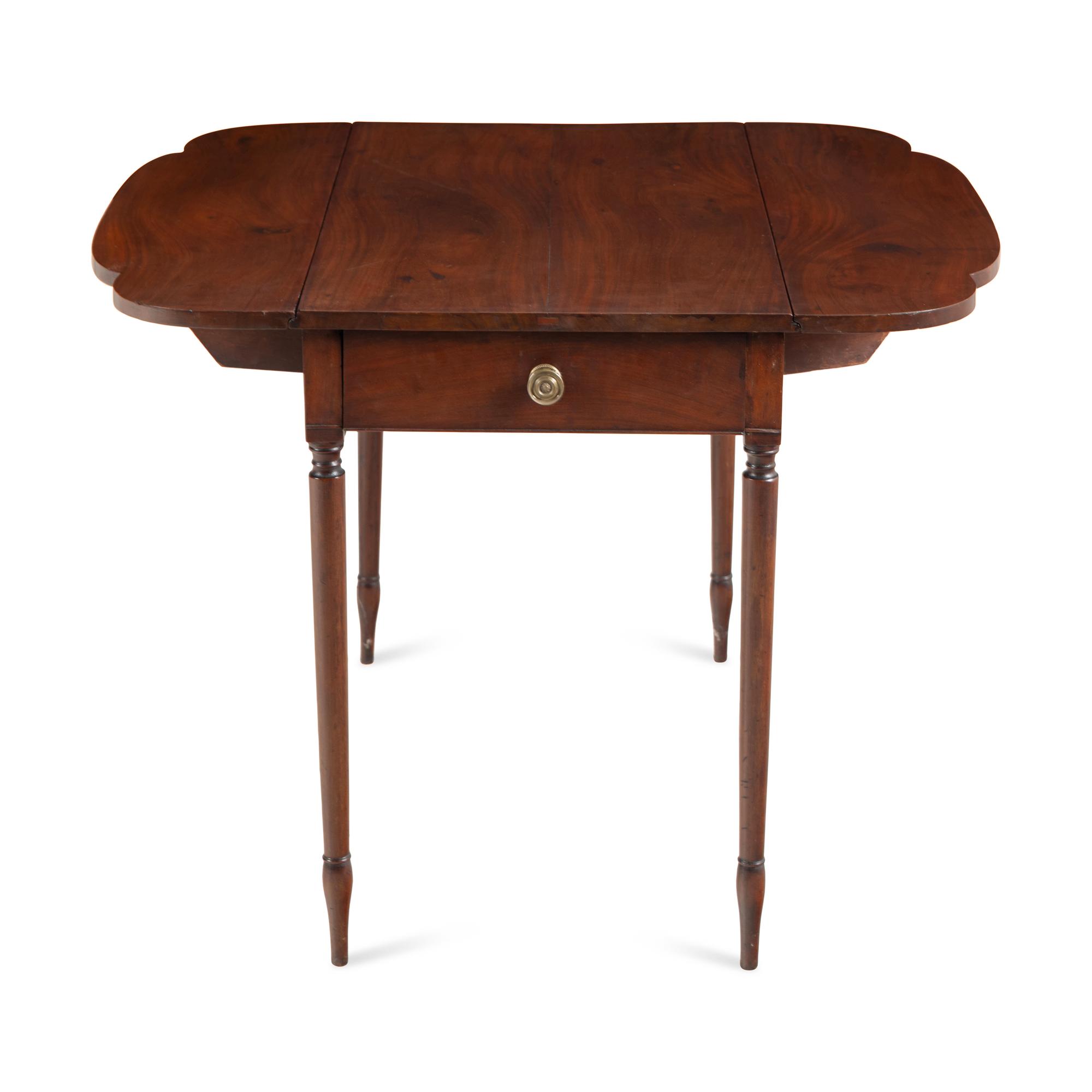 An American Mahogany Pembroke Table