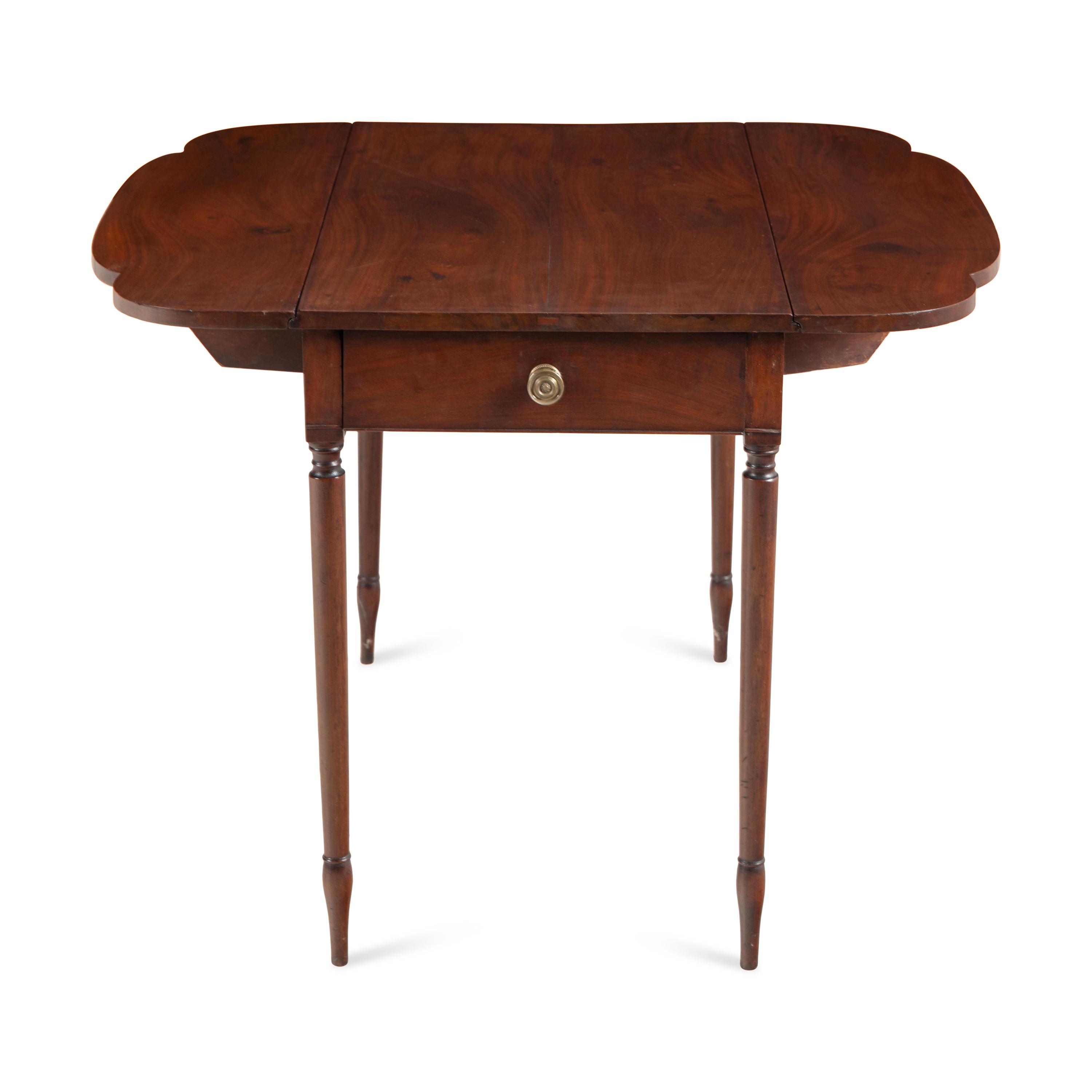An American Mahogany Pembroke Table