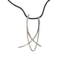 CLAIRE FALKENSTEIN, SILVER MODERNIST NECKLACE