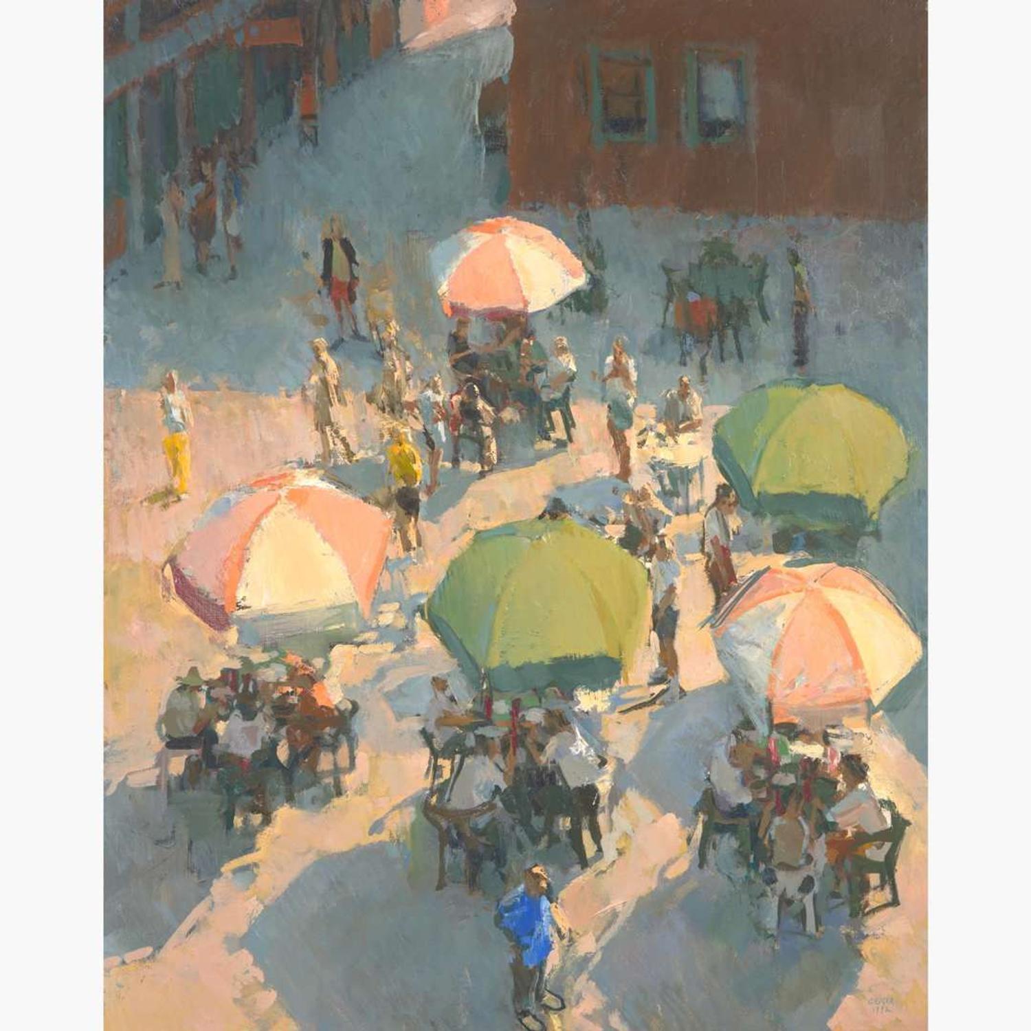 Philip Geiger (American, b.1956) Afternoon Café