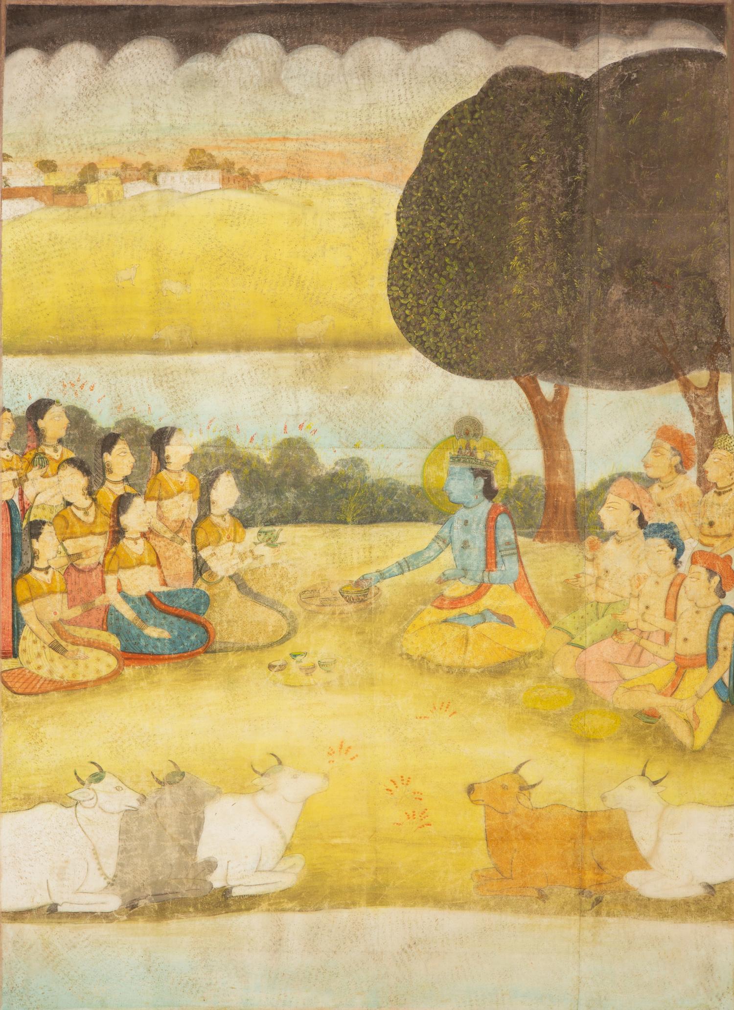 Two Indian Pichwai Paintings