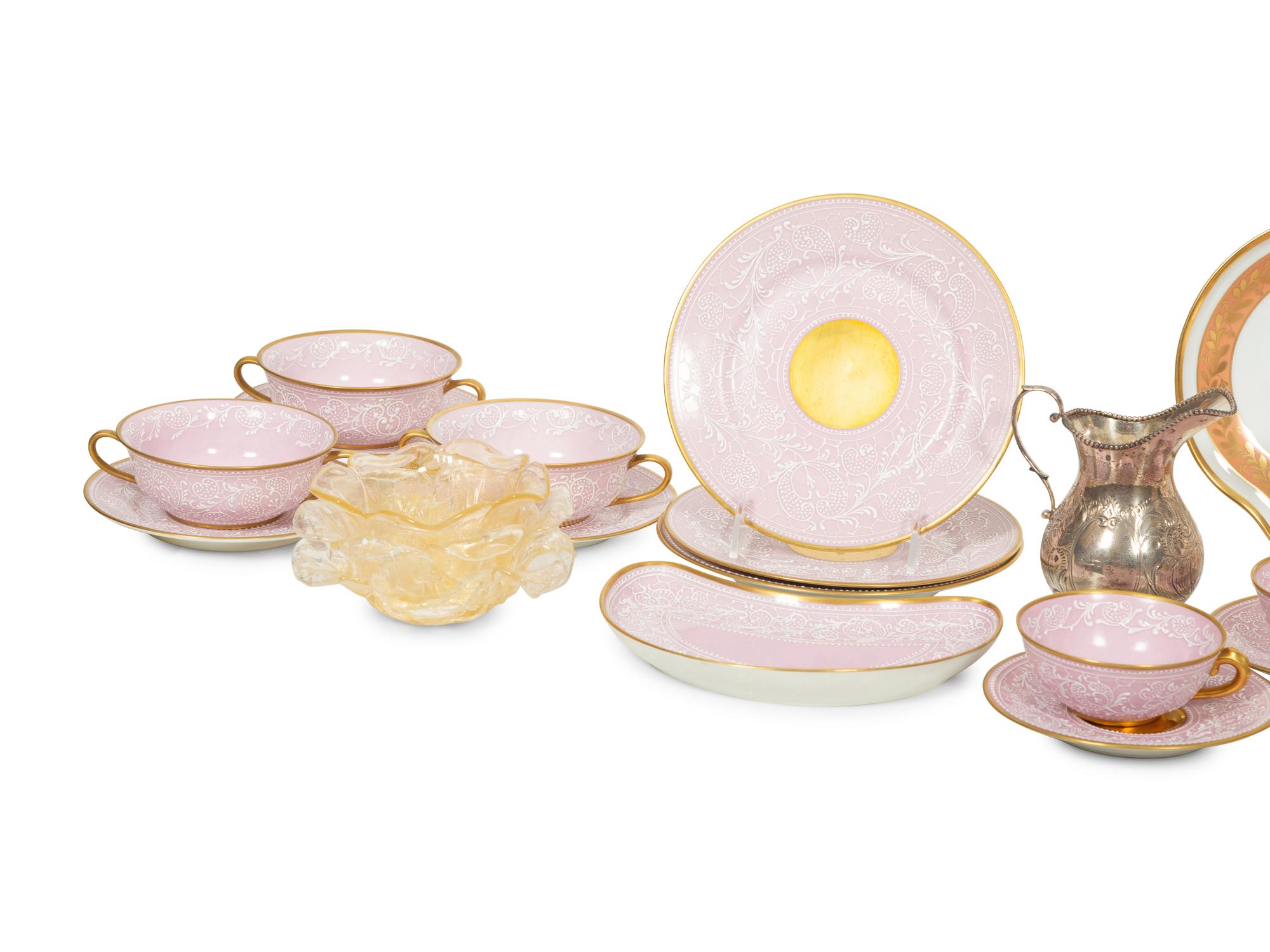 A Camille le Tallec Porcelain Dinner Service
