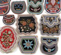 Northeastern Beaded and Moosehair Embroidered Bags