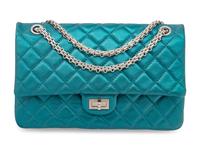 Chanel Metallic Turquoise 2.55 Reissue Bag