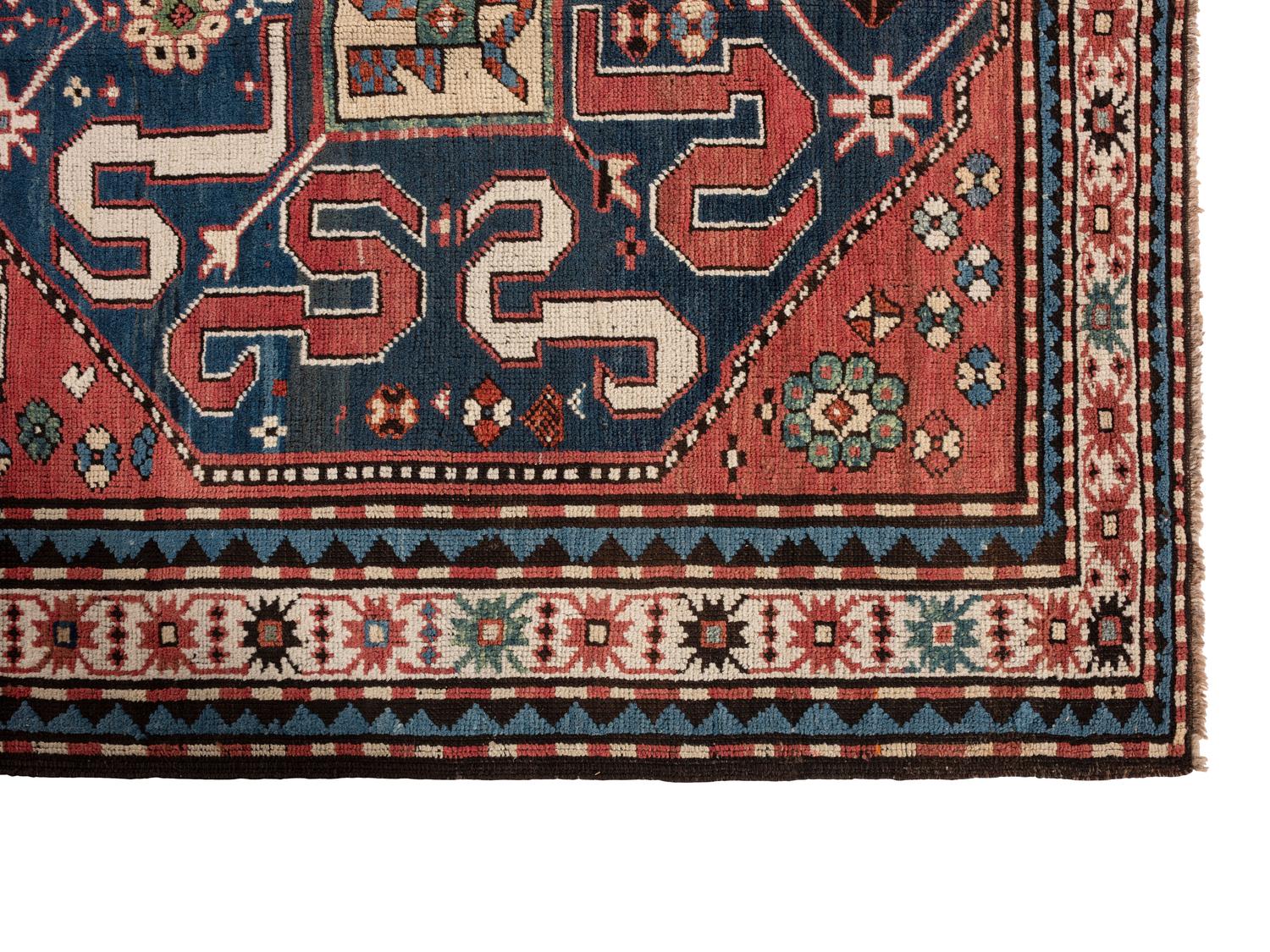 A Cloudband Kazak Rug