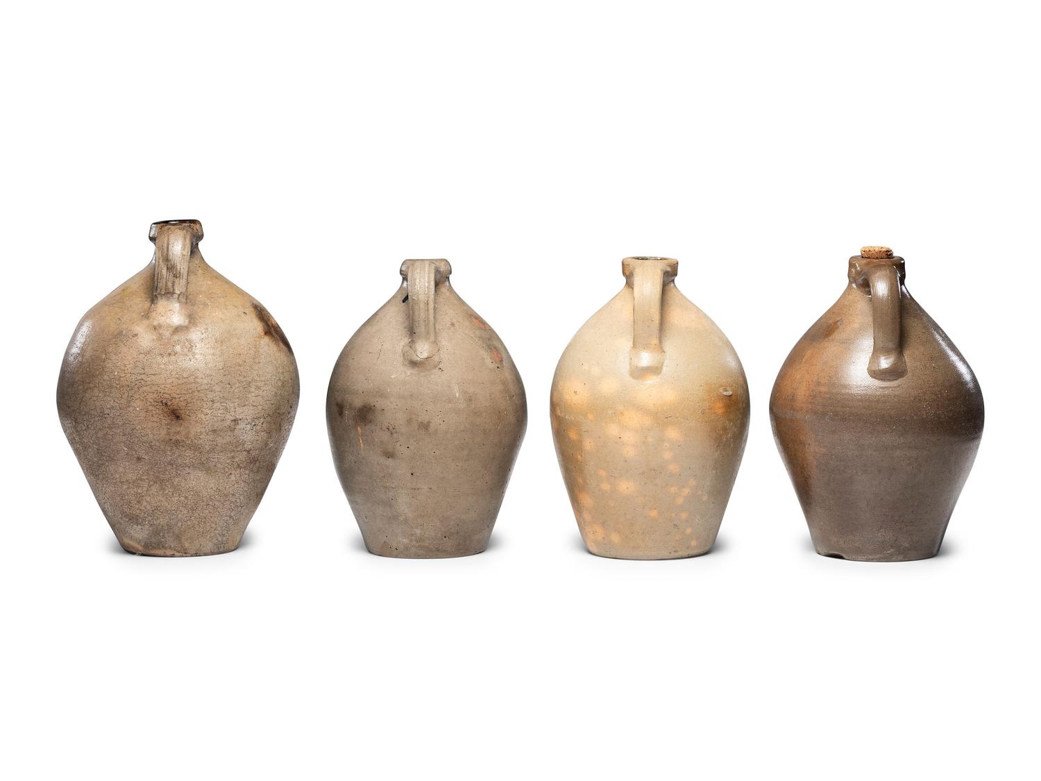 Four Stoneware Jugs