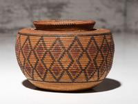 Tulare Polychrome Basket