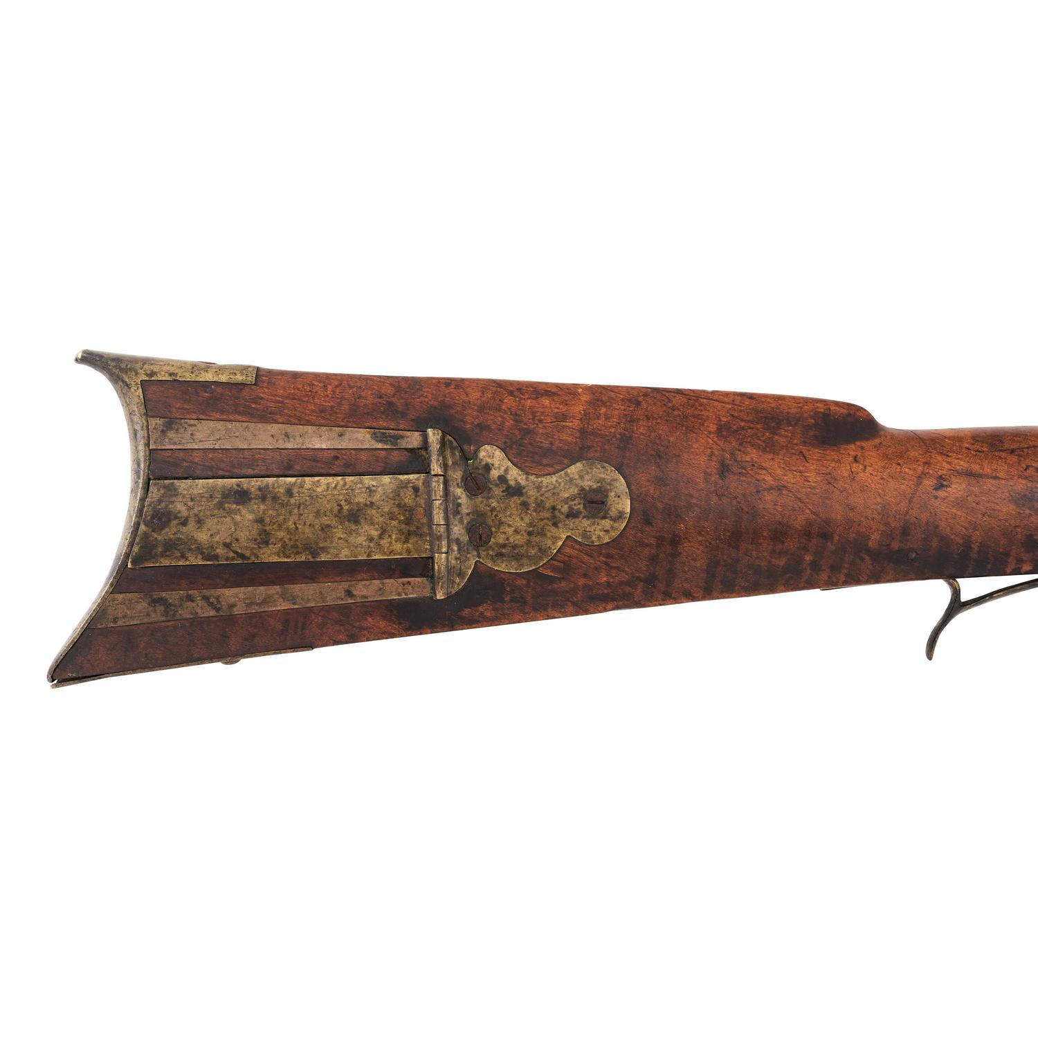 Untouched Leman Full Stock Flintlock Trade Rifle