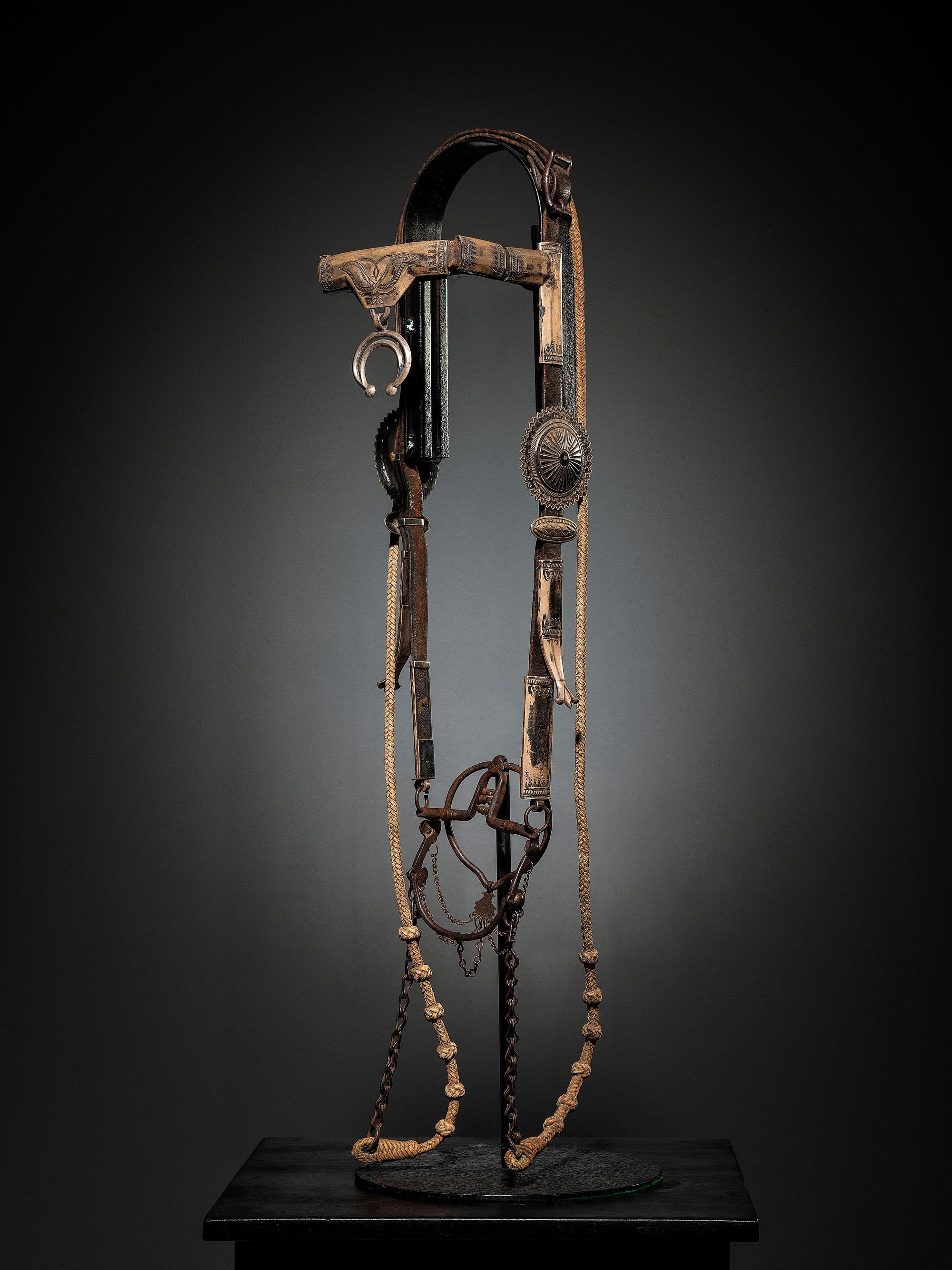 Navajo Silver Bridle
