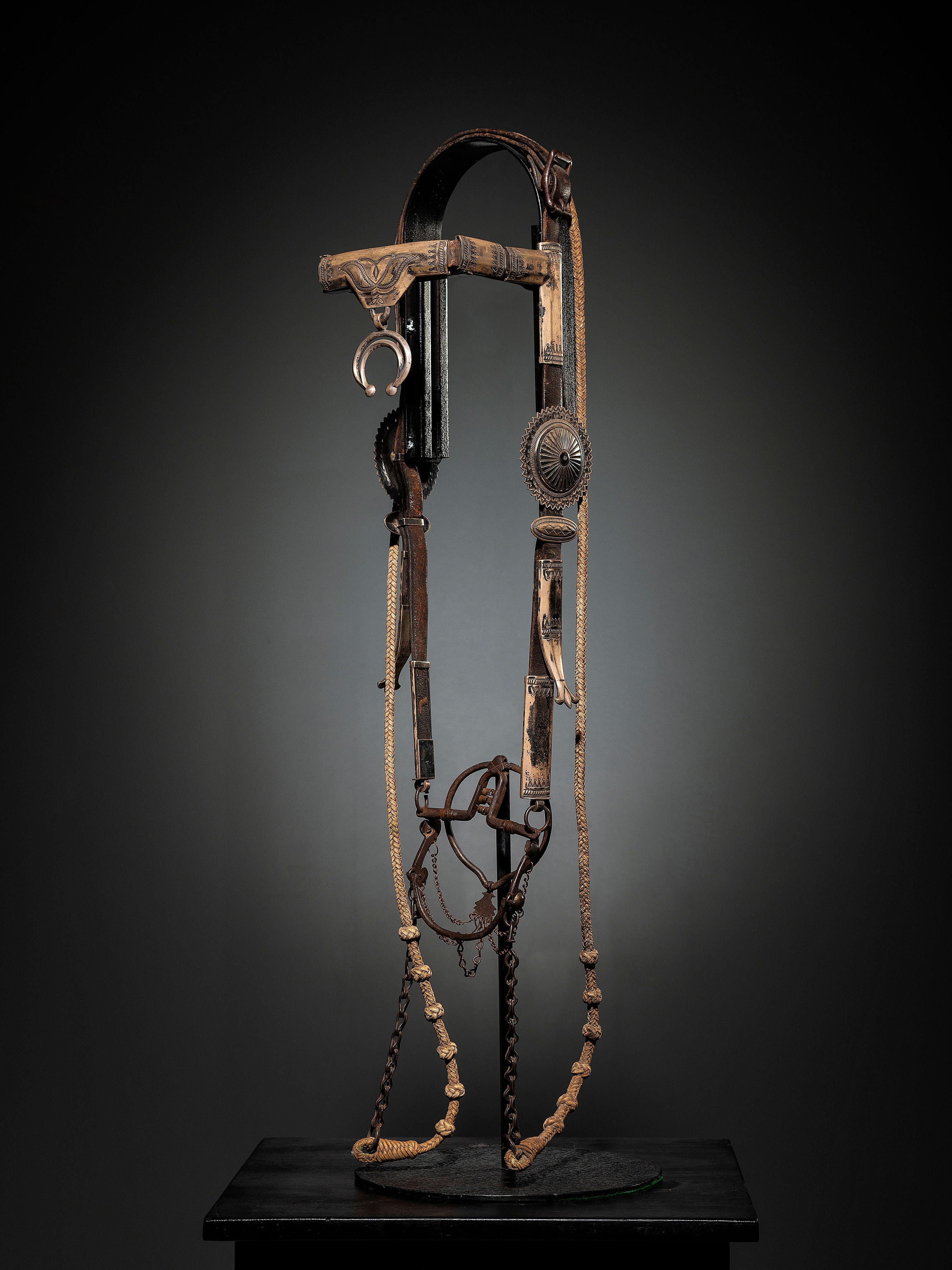 Navajo Silver Bridle