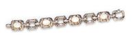 A Sterling Silver, 18 Karat Yellow Gold and Mother-of-Pearl Bracelet, John Hardy, 35.90 dwts.