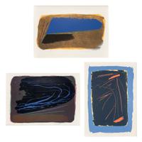 Dan Christensen (American, 1942-2007) — Latuka, Ring Taboo, and Mojo (three works)