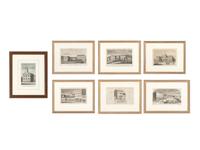 Six Cincinnati Engravings by Doolittle & Munson